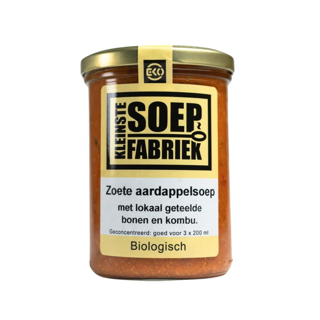 Kleinstesoepfabriek - Zoete Aardappelsoep 400 ml BIO     