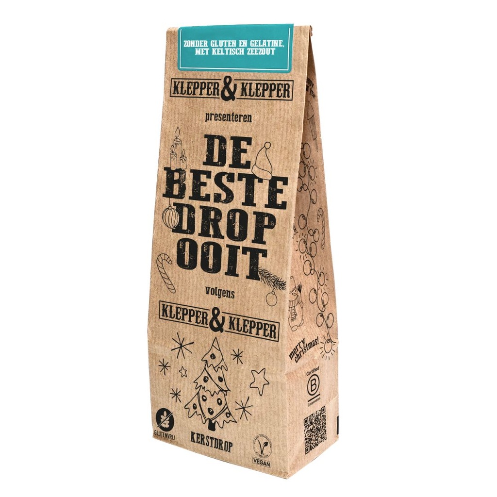 Klepper & Klepper - de beste drop KERST - mildzout 200g  