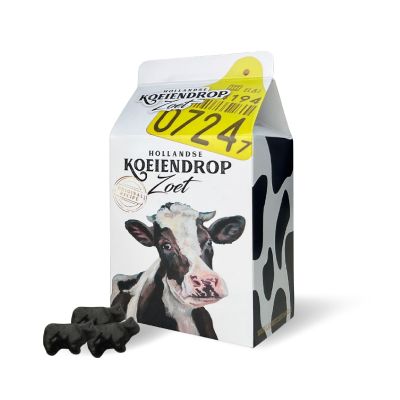 Koeiendrop - Melkverpakking Zoet 200 g      