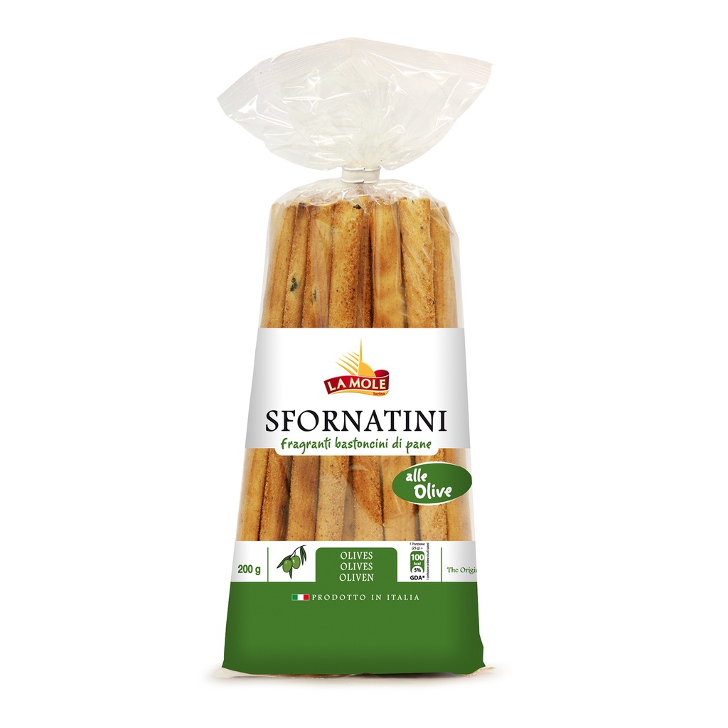 La Mole - Sfornatini met Olijf 200gr     