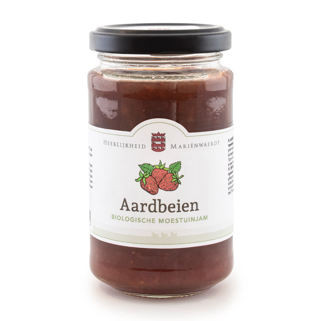 Mariënwaerdt - Aardbeien Moestuinjam 250 g BIO