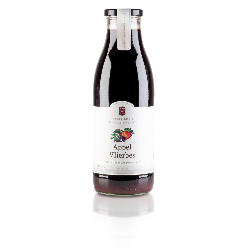 Mariënwaerdt - Appel Vlierbessensap 750 ml BIO