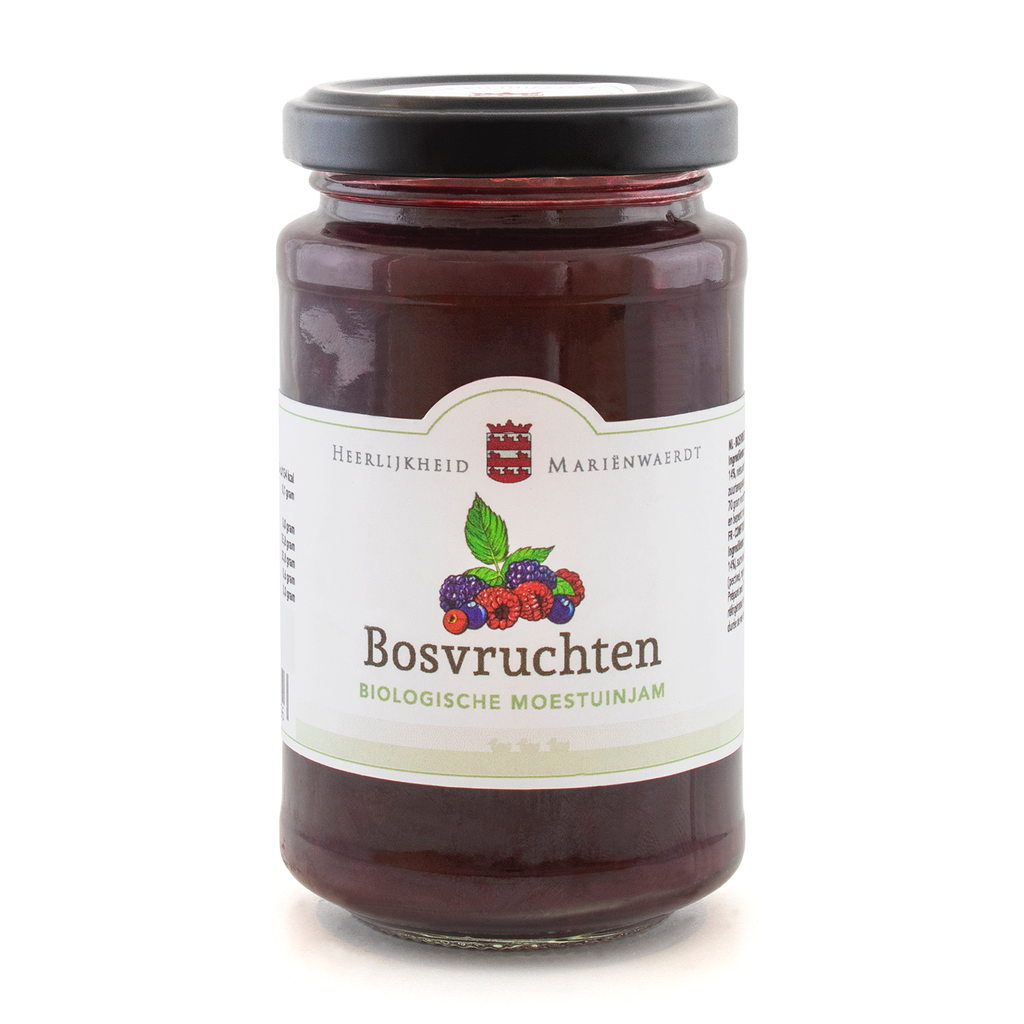 Mariënwaerdt - Bosvruchten Moestuinjam 250 g BIO