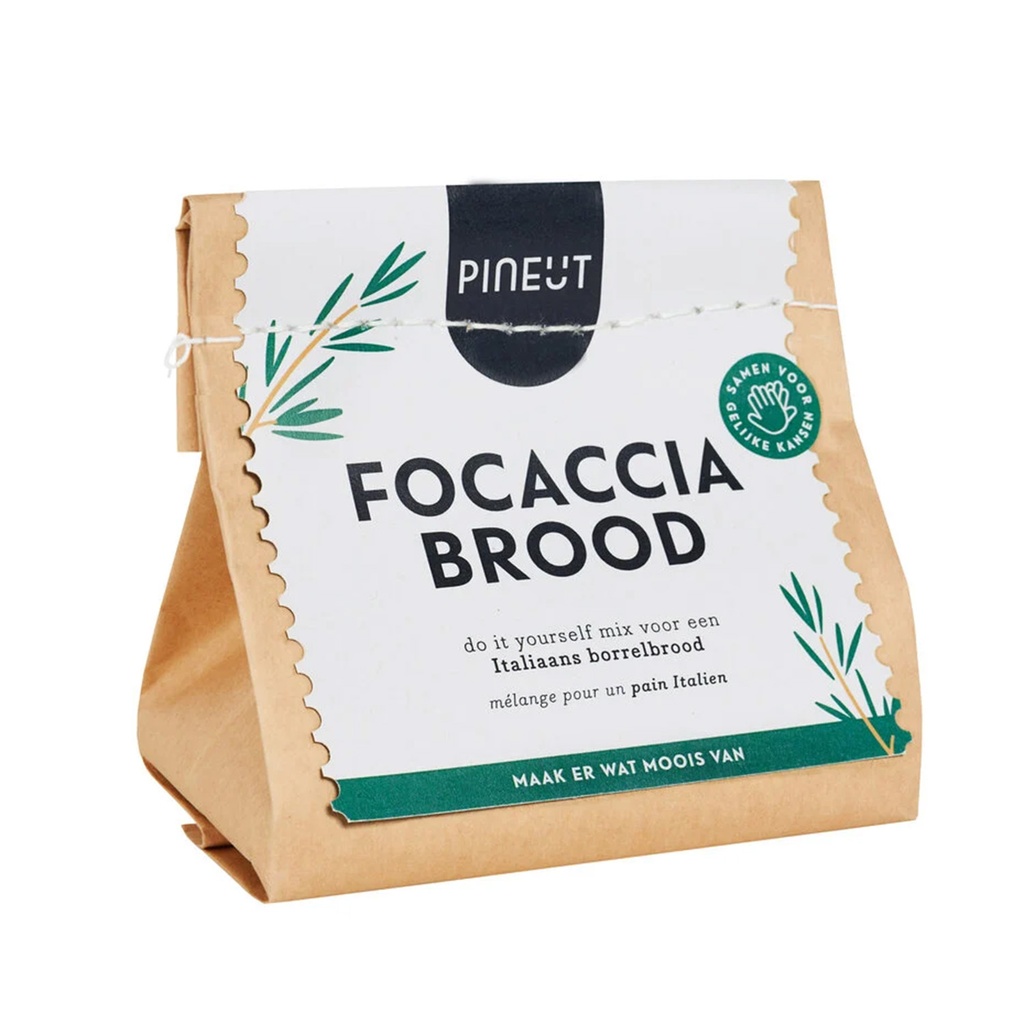 Pineut - Bread - Focaccia Rozemarijn zak 350g      
