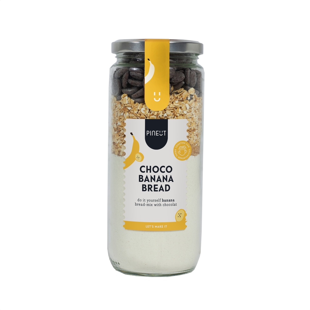 Pineut - Cake&Cookies - Choco Banana Bread Pot 272g     