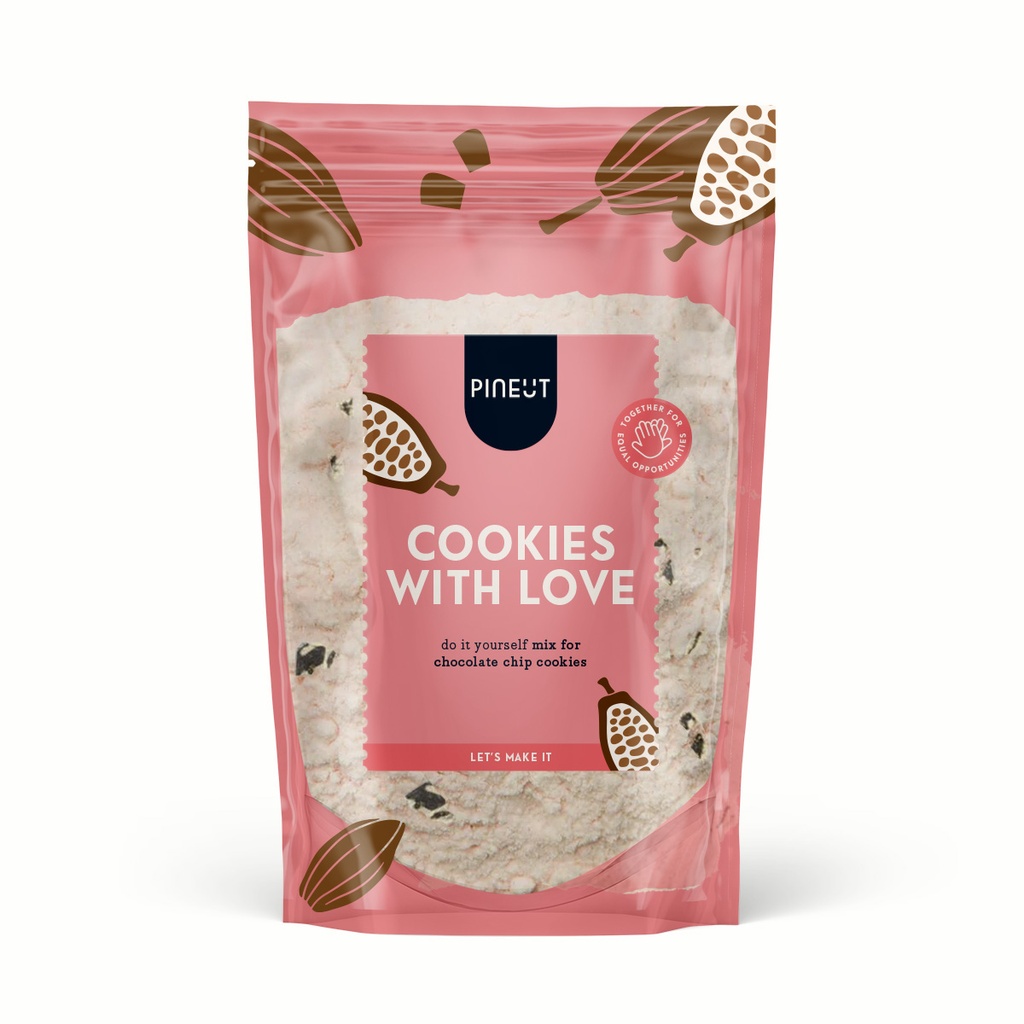 Pineut - Cake&Cookies - Cookies With Love Pouch 243g     