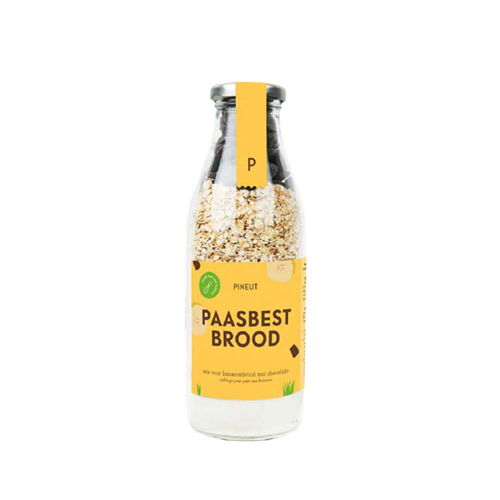 Pineut - Cake&Cookies - Bananenbrood Paasbest fles 340 gr     