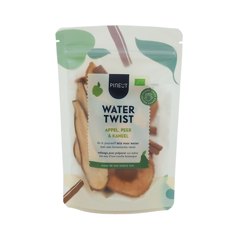 Pineut - Water Twist - Appel Peer Kaneel Pouch 40 g BIO 