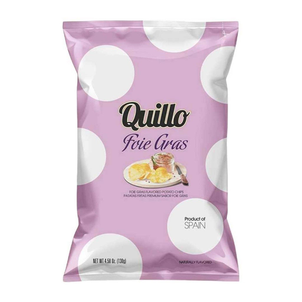 Quillo - Chips Foie Gras 130g     