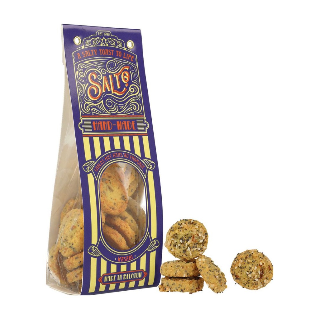 Salto - Cheese en wasabi 90g     