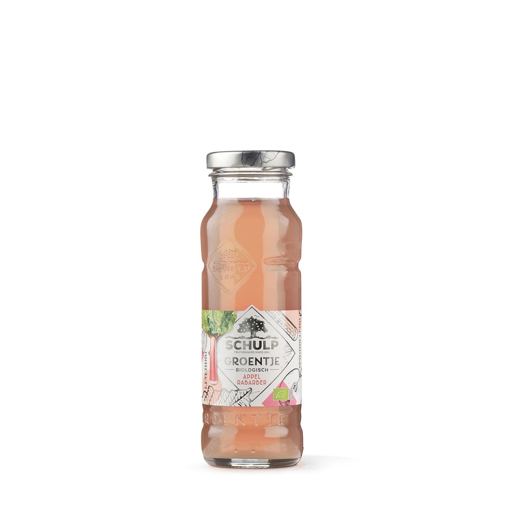 Schulp - Groentje Appel & Rabarber 200ml BIO