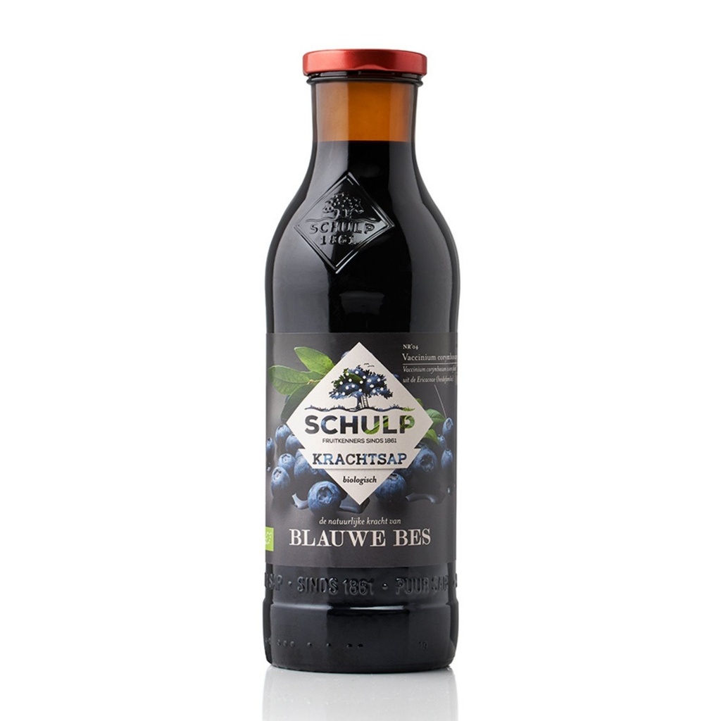 Schulp - Krachtsap Blauwe Bes 750ml BIO