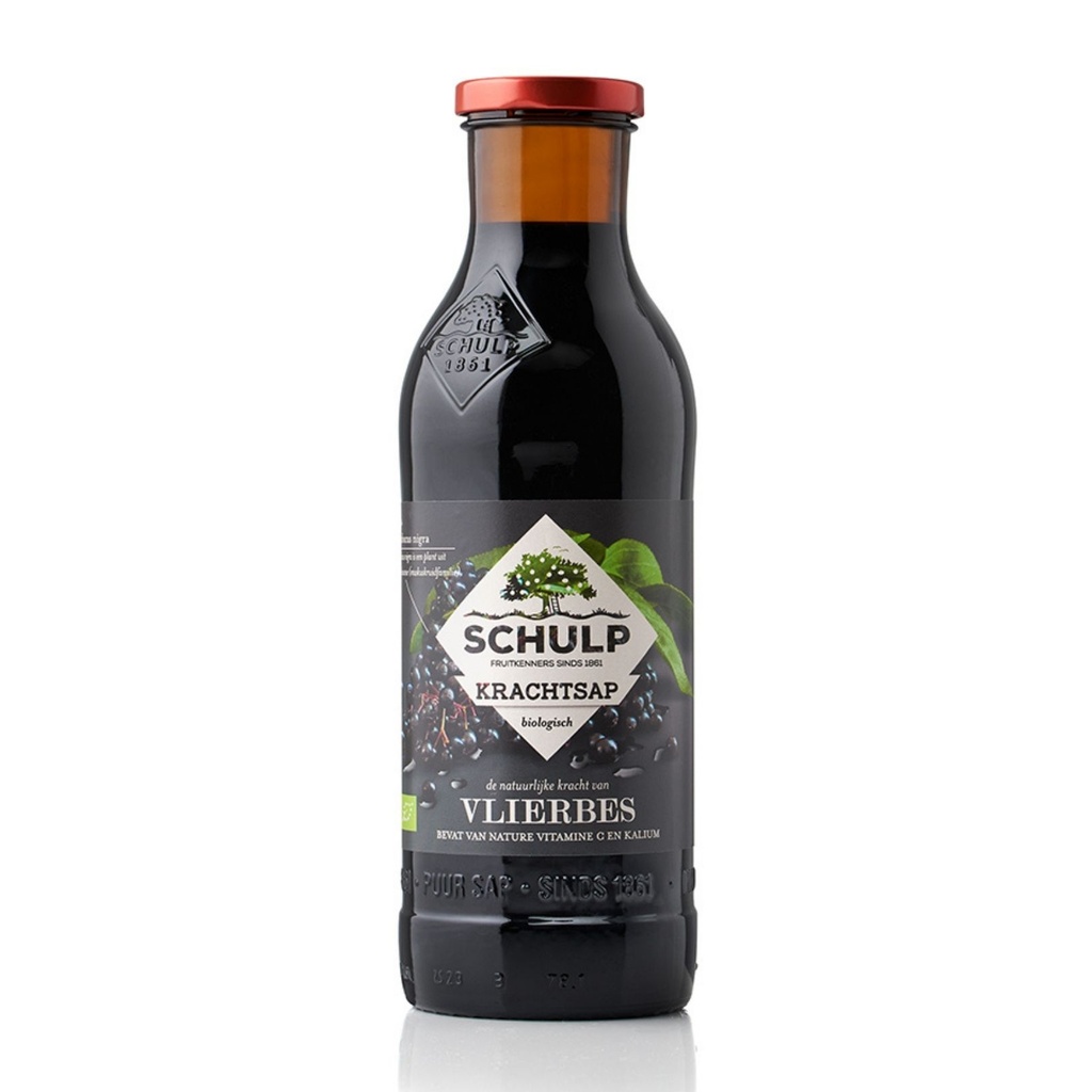 Schulp - Krachtsap Vlierbes 750ml BIO