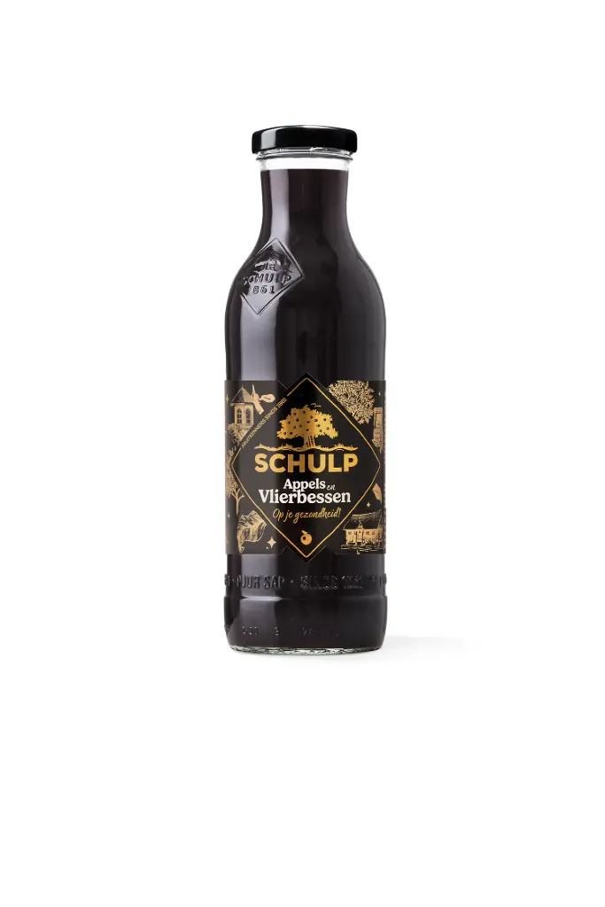 Schulp - Winter Weerstand Appel Vlierbes 750ml ZW/G