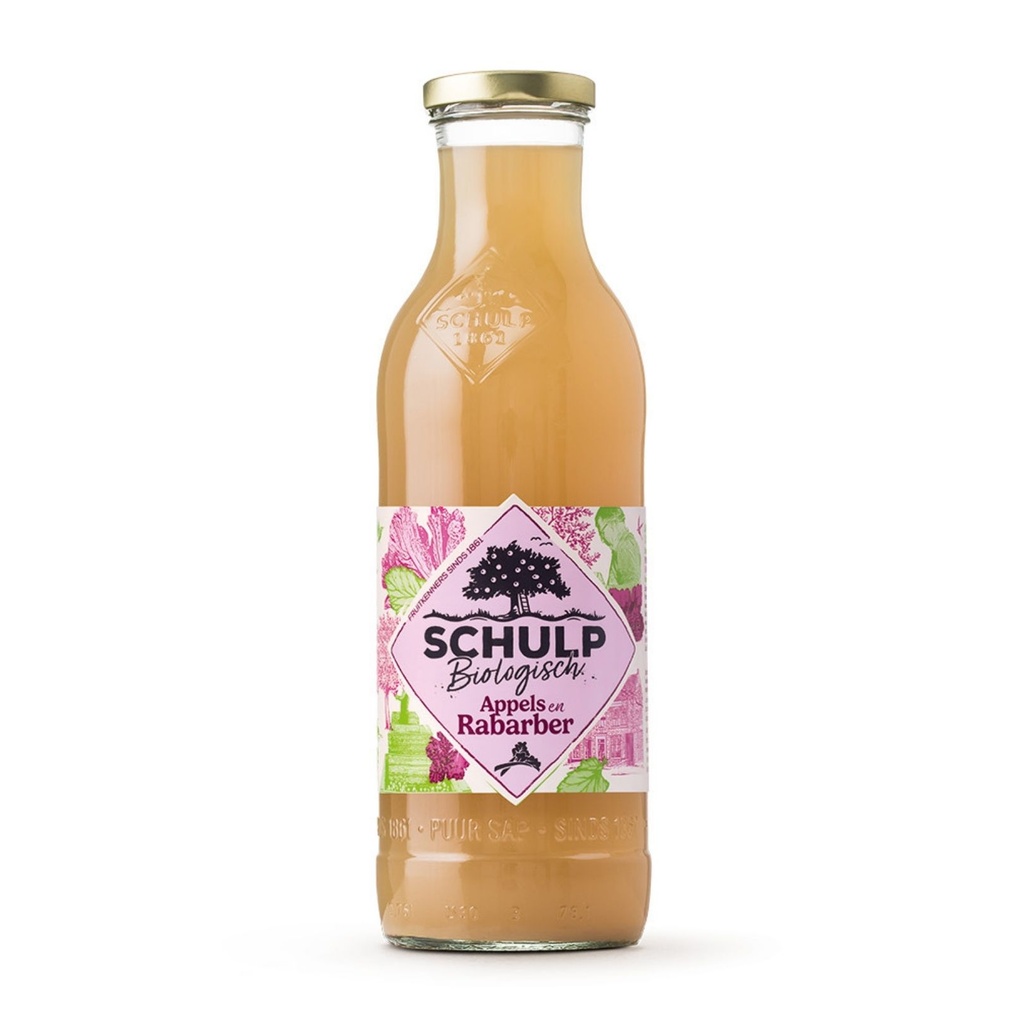 Schulp - Groot Appel & Rabarber 750 ml BIO   