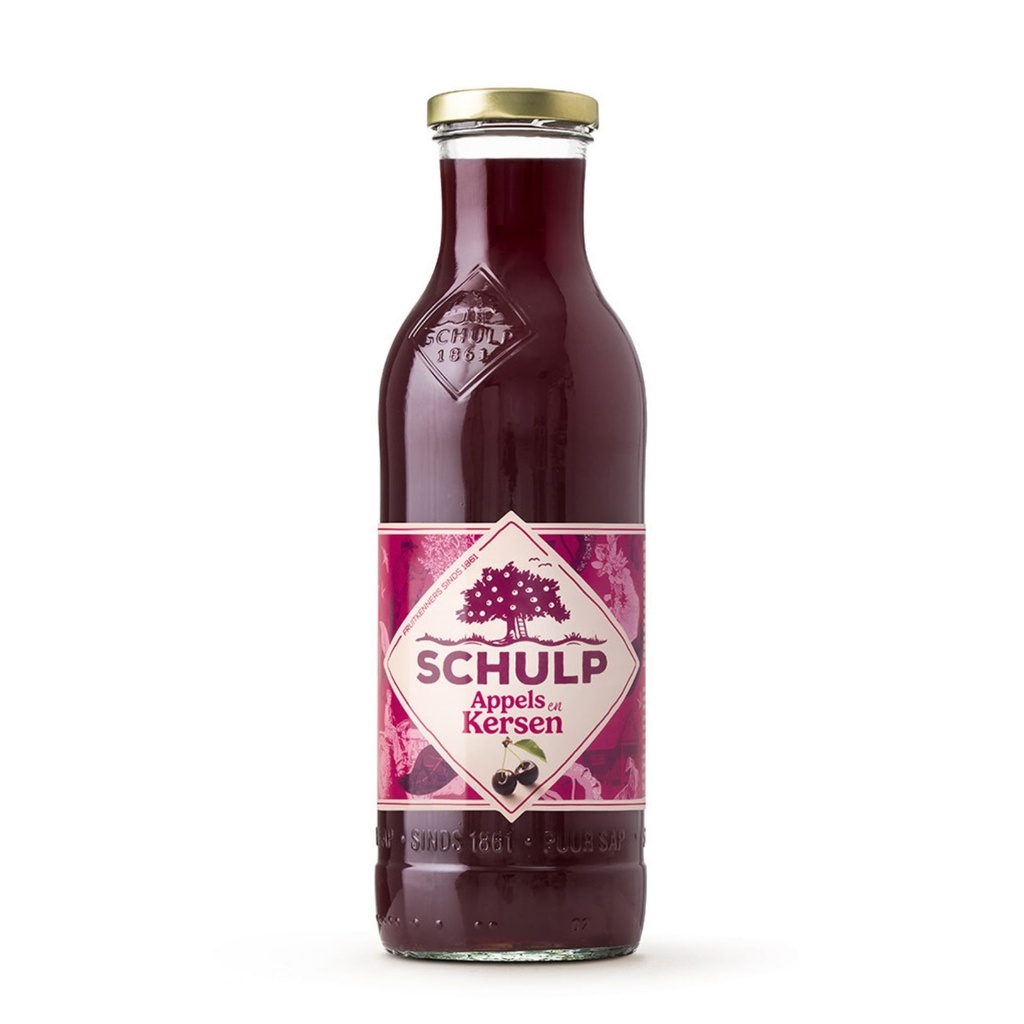 Schulp - groot appel & kersensap 750 ml   