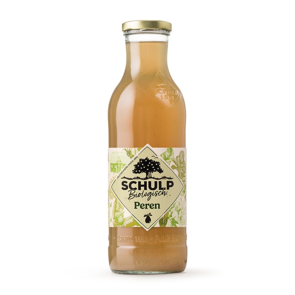 Schulp - groot perensap 750 ml - BIO