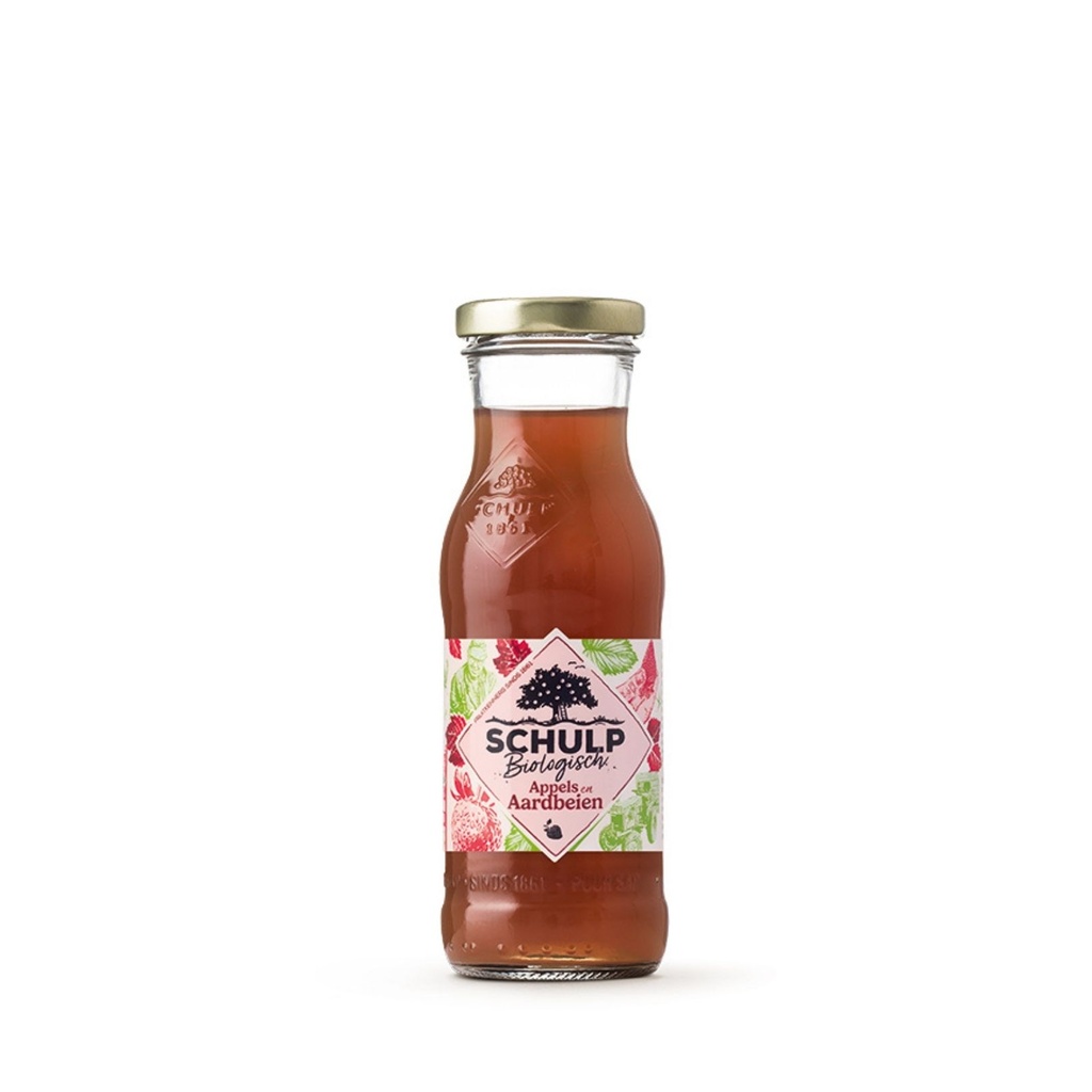 Schulp - Klein Appel & Aardbei 200 ml BIO