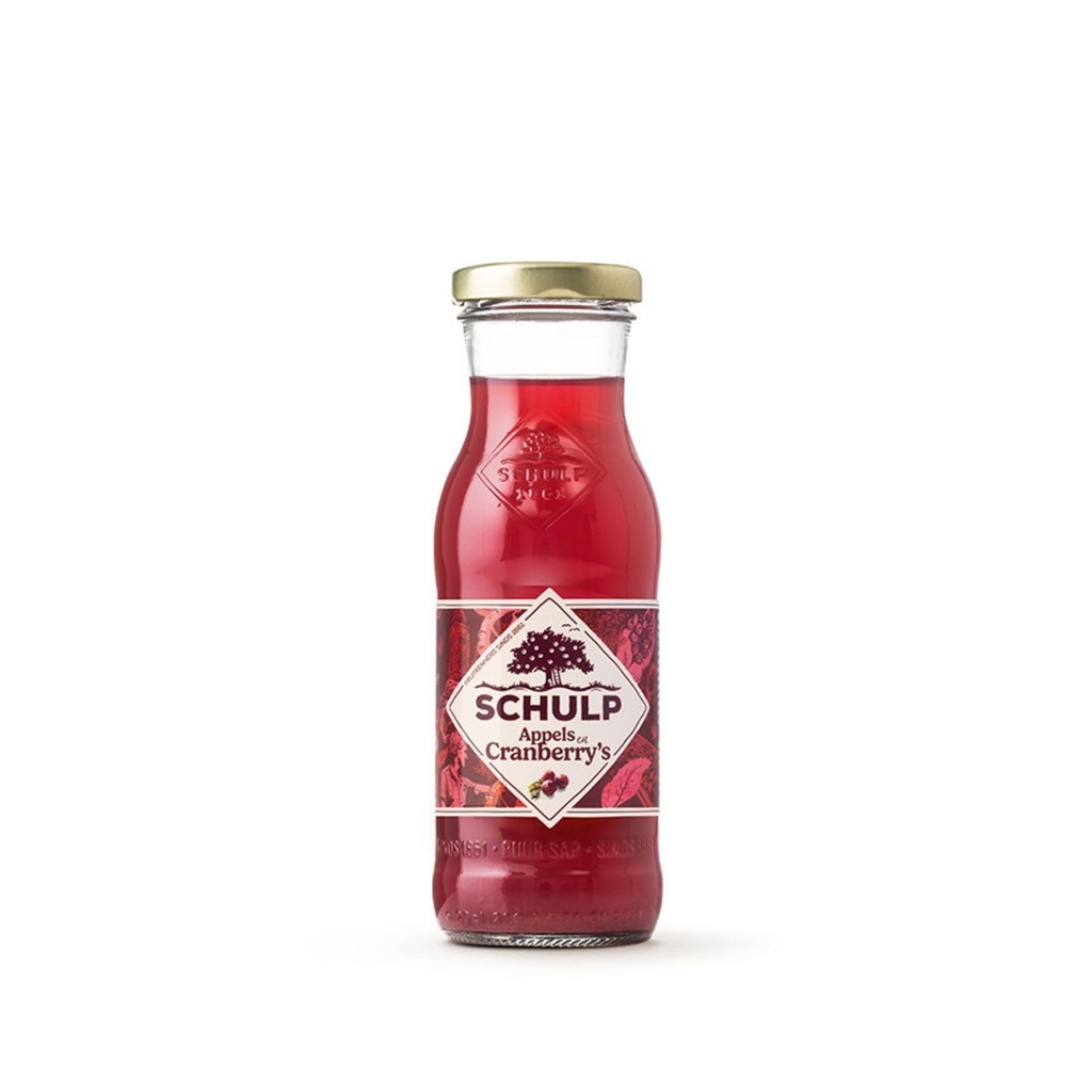 Schulp - klein appel & cranberry 200 ml   