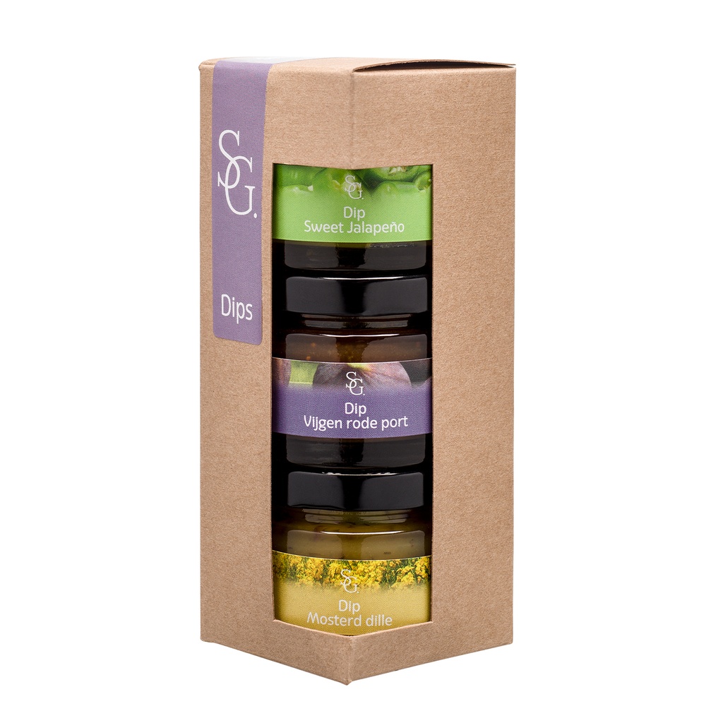 Smaakgeheimen - Trio Dipsauzen 3x50 g