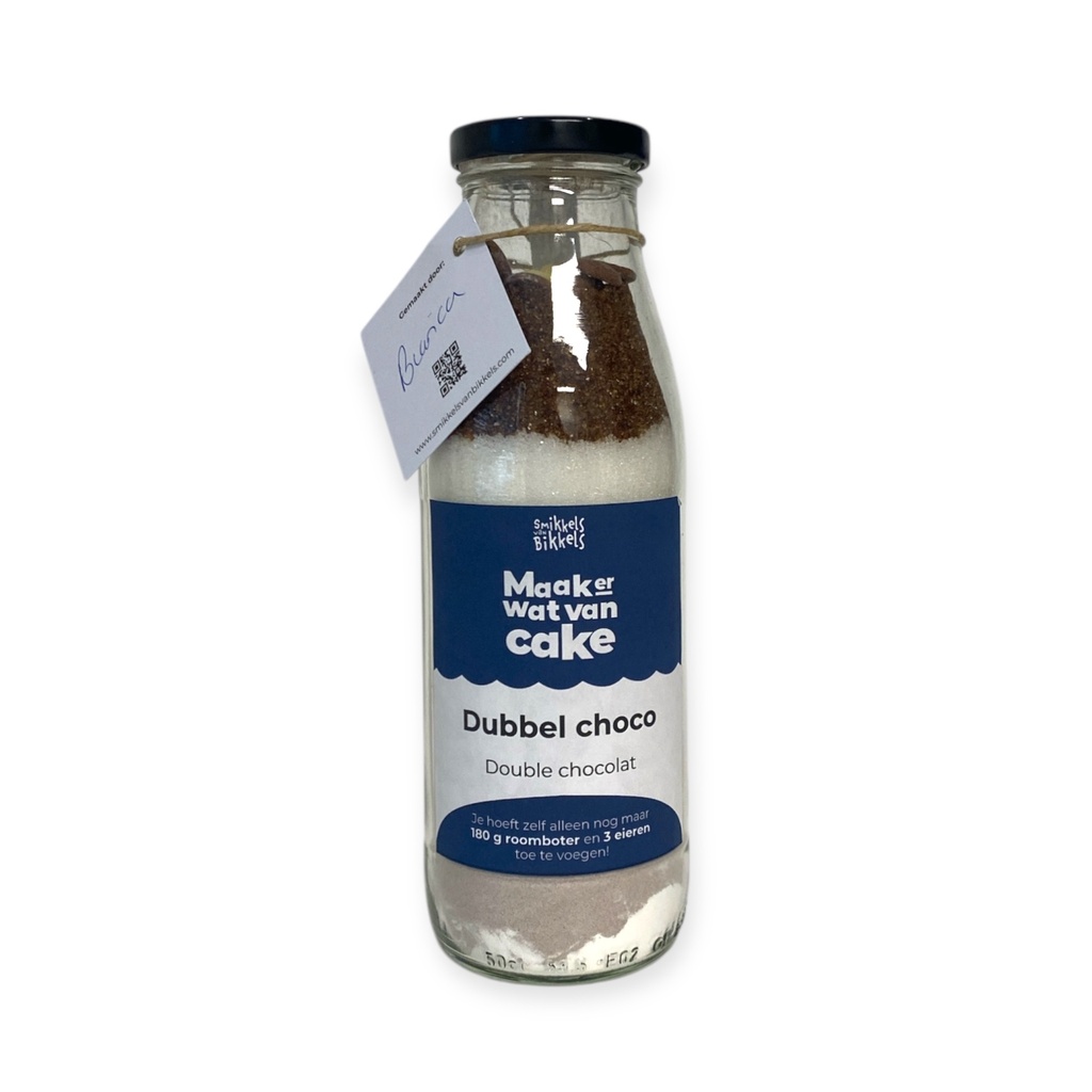 Smikkels van Bikkels - Dubbel Choco Cake 400 g     