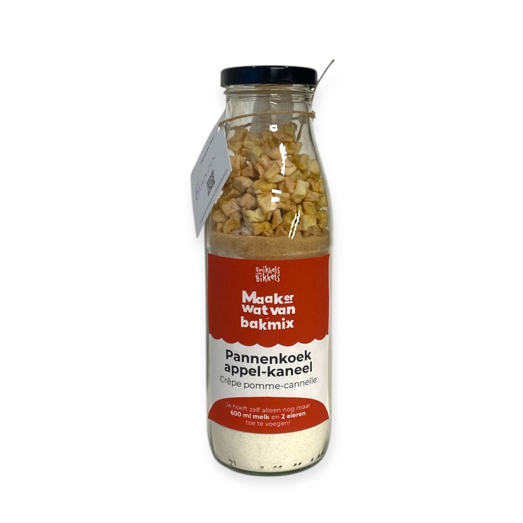 Smikkels van Bikkels - Pannenkoeken Appel Kaneel 350 g     