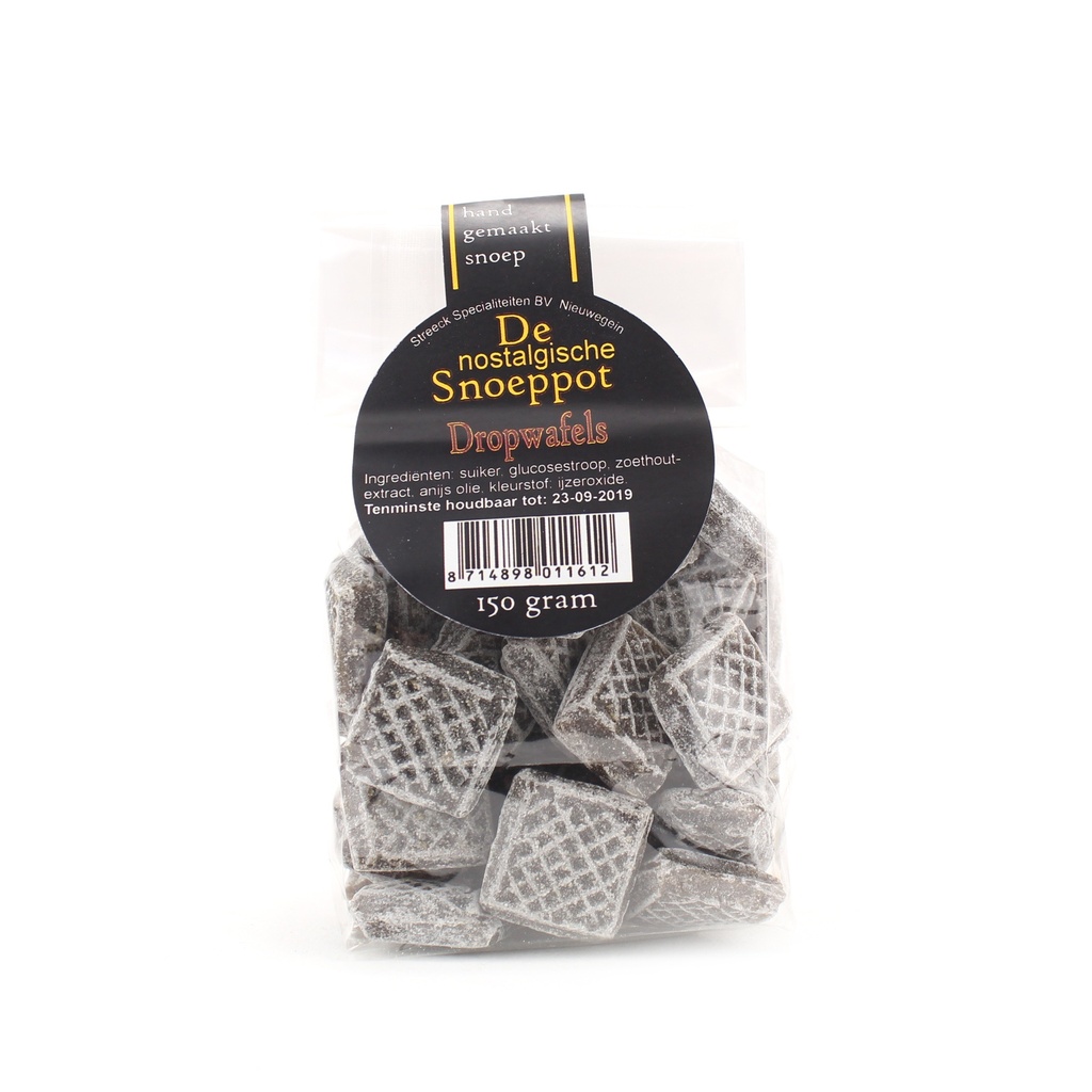 Streeck - Dropwafels zakje 150 g  
