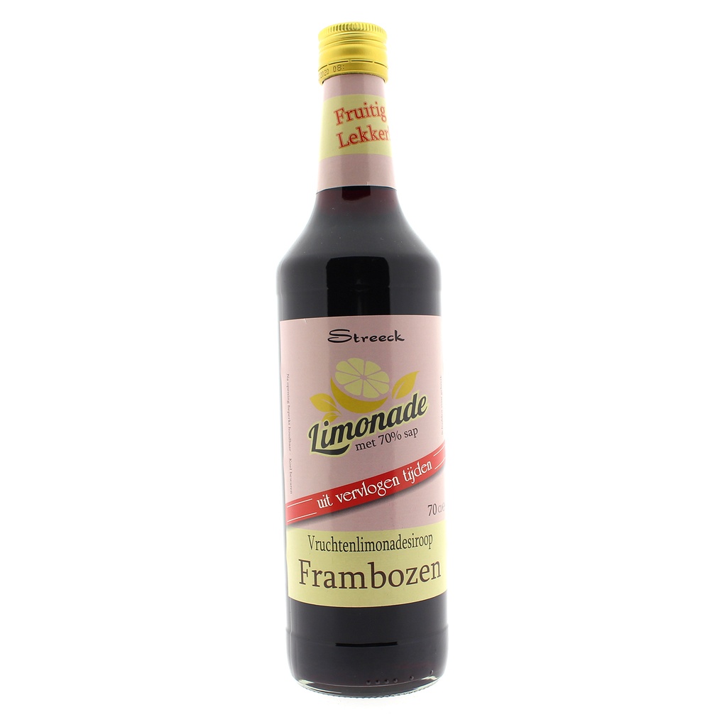 Streeck - Framboos limonadesiroop 700 ml