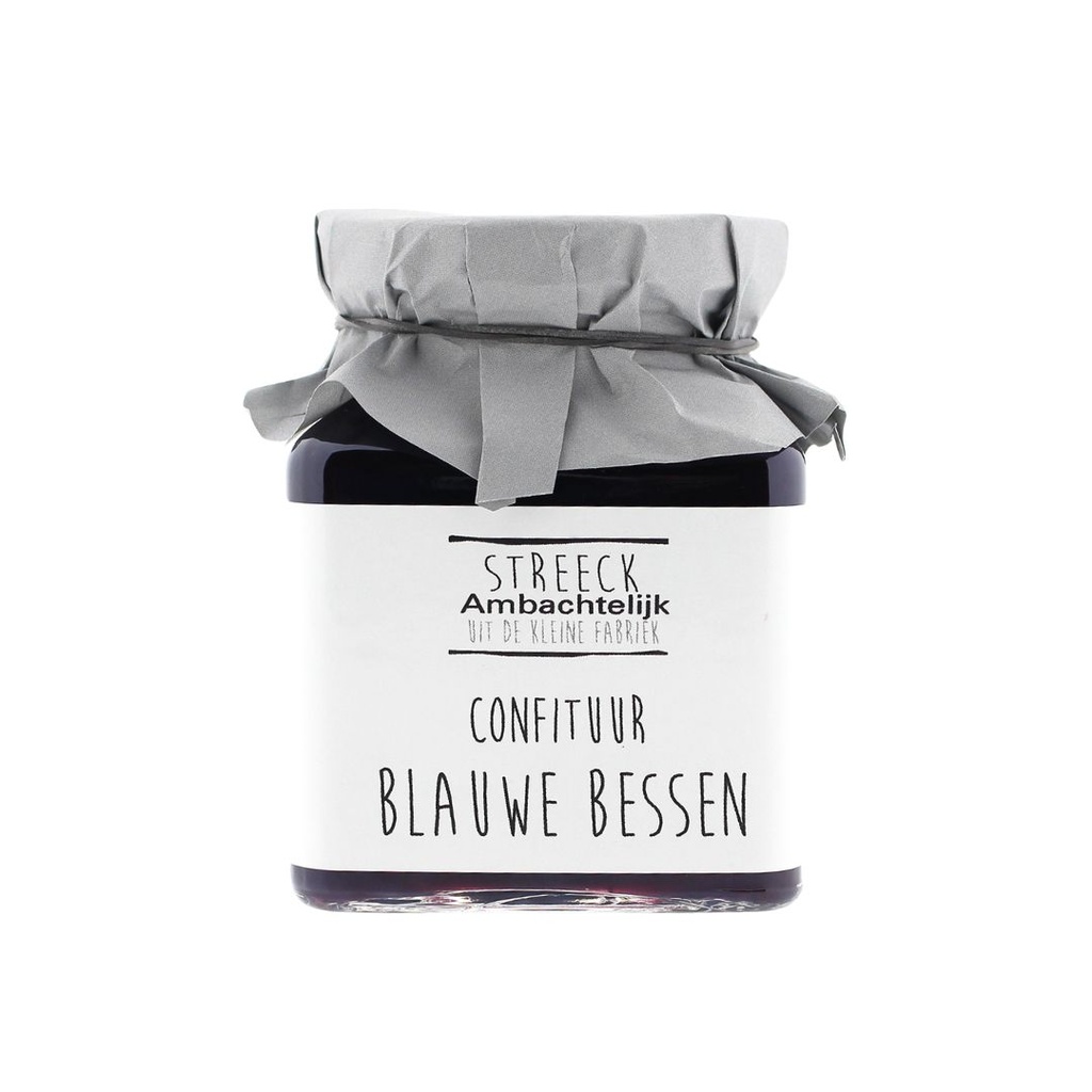 Streeck Ambachtelijk - Confiture Blauwe bes 340 g  