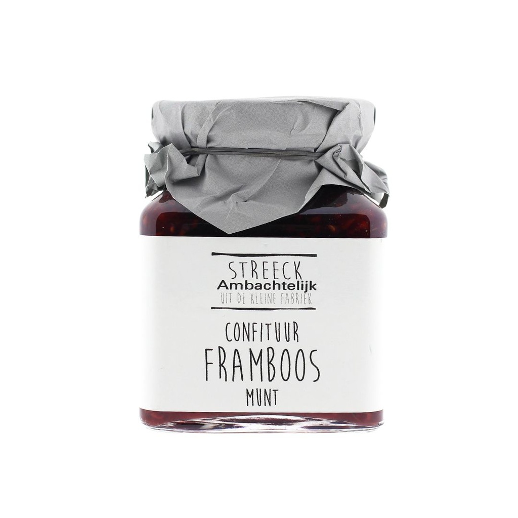 Streeck Ambachtelijk - Confiture Framb munt 340 g   