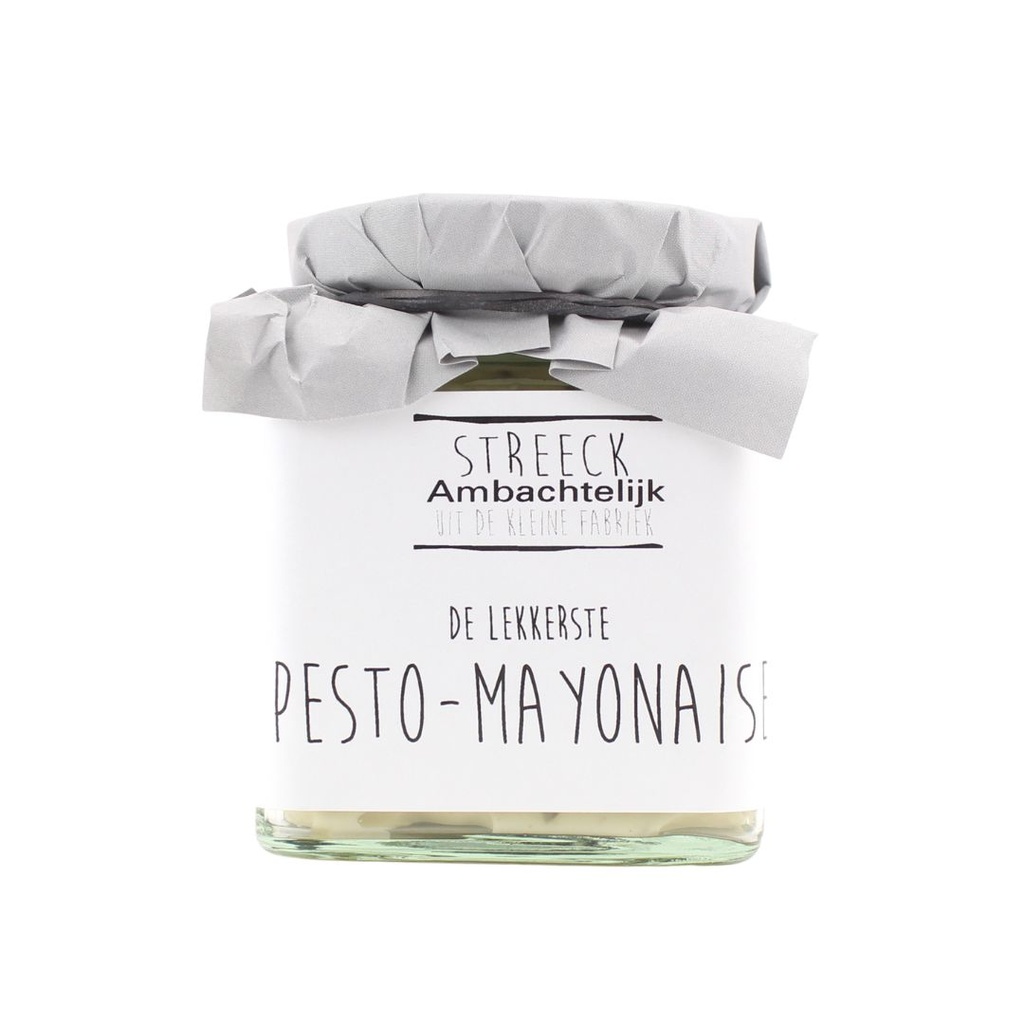 Streeck Ambachtelijk - Pesto mayonaise 190 g