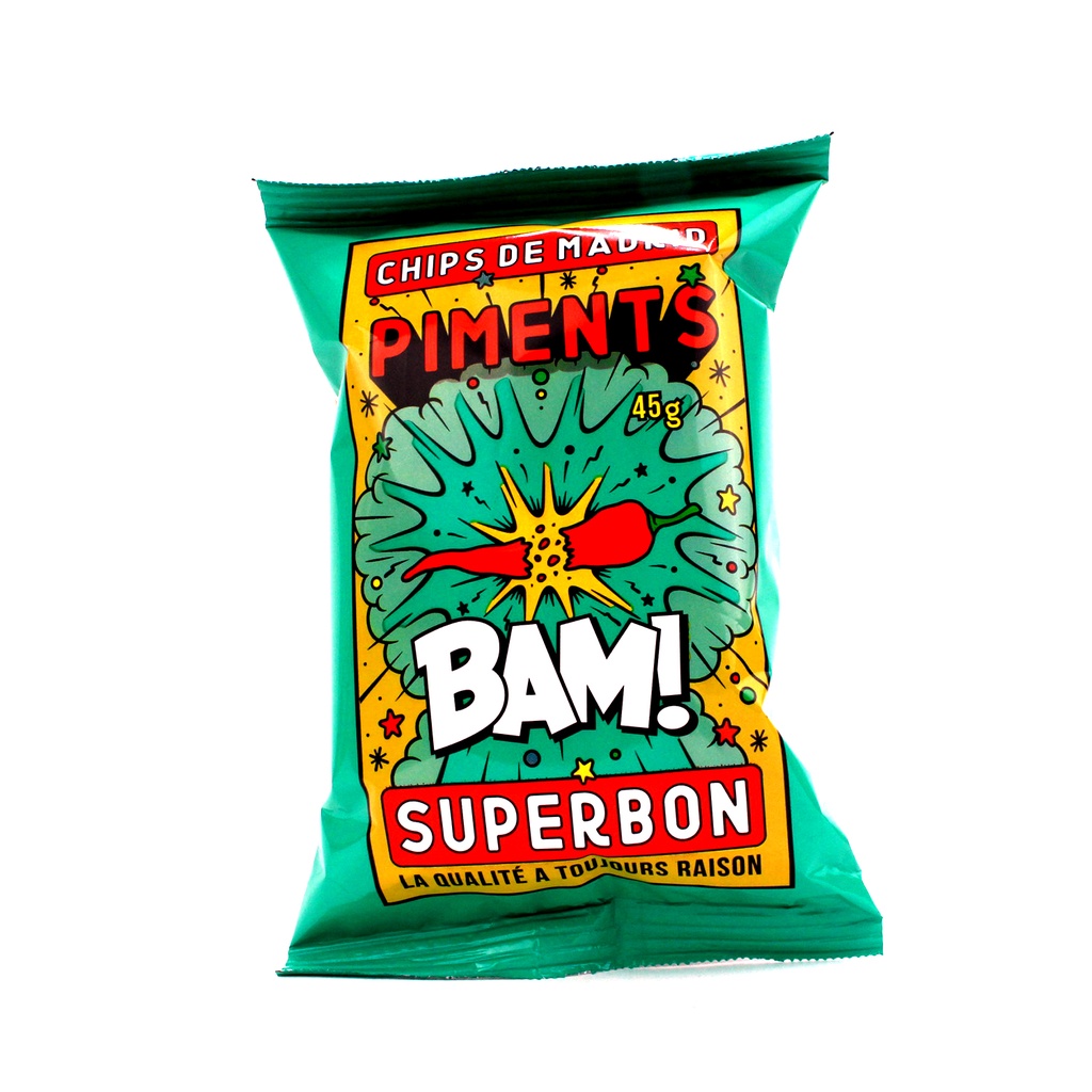 Superbon - Chips Pimento 45 g      
