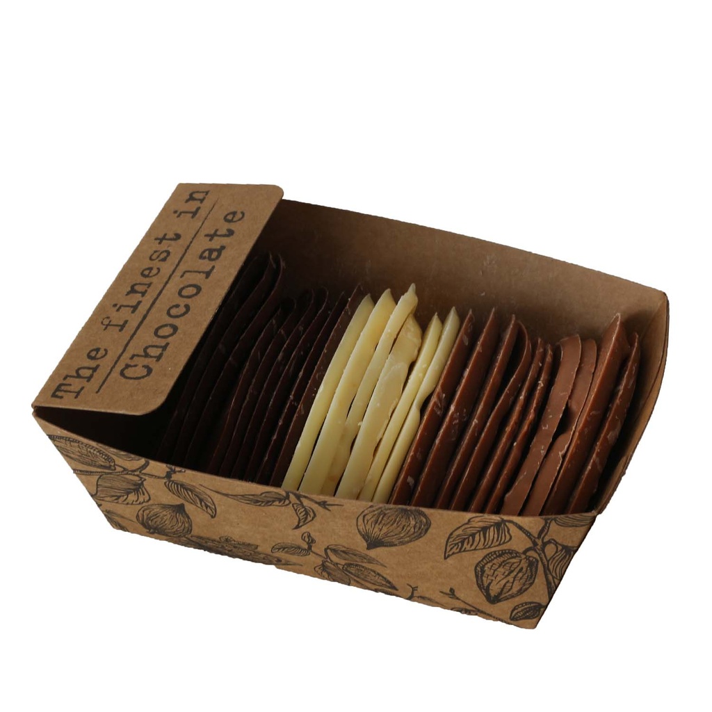 The Finest in Chocolate -Krokant Blaadje 175 g     