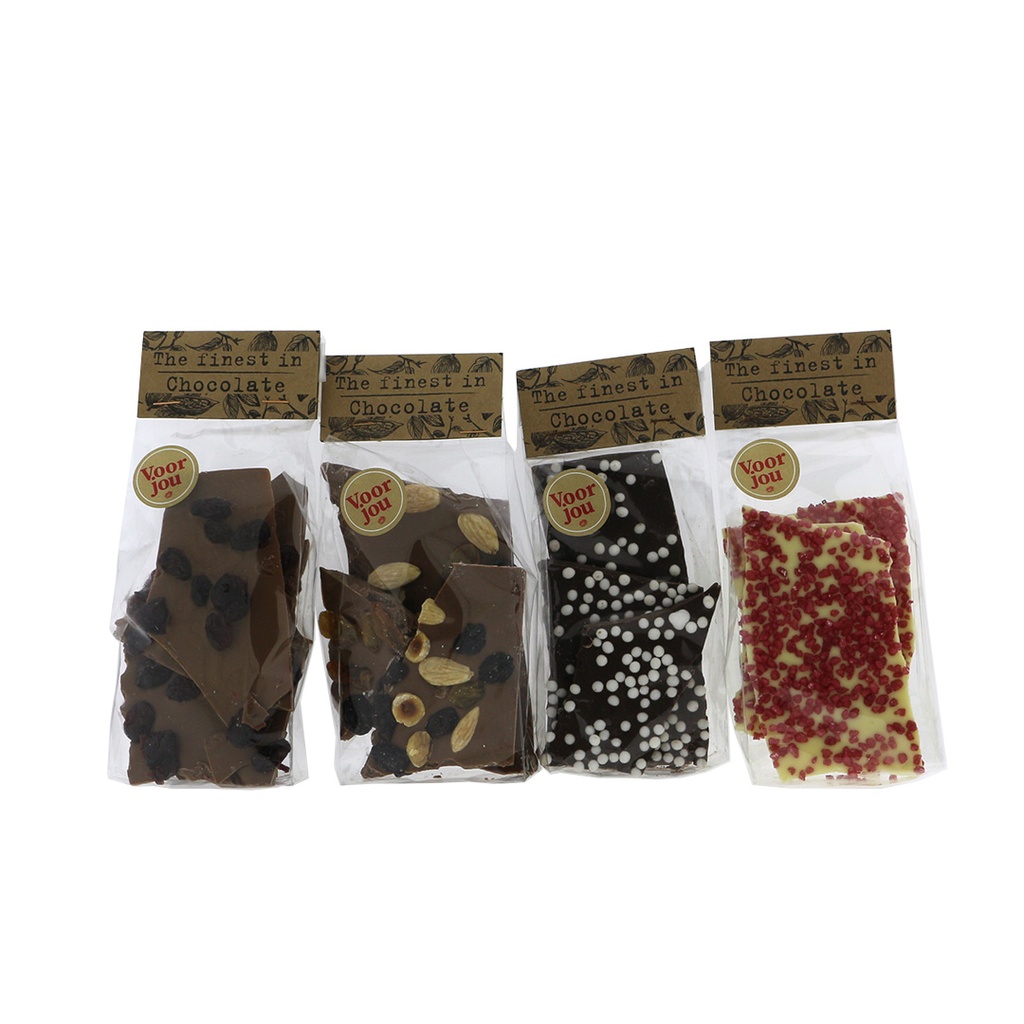 The Finest in Chocolate - Breekchoco Mix 16 x 150 g      