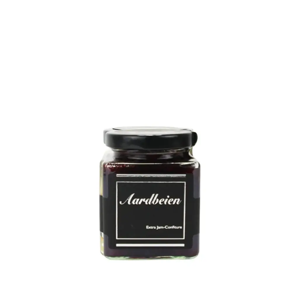 Theo van Woerkom - Confiture Aardbei Vierkant 245 g