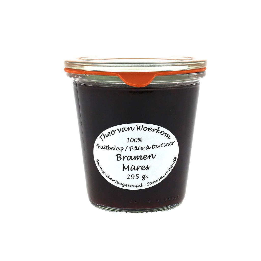 Theo van Woerkom - Fruitbeleg Bramen 295 g      