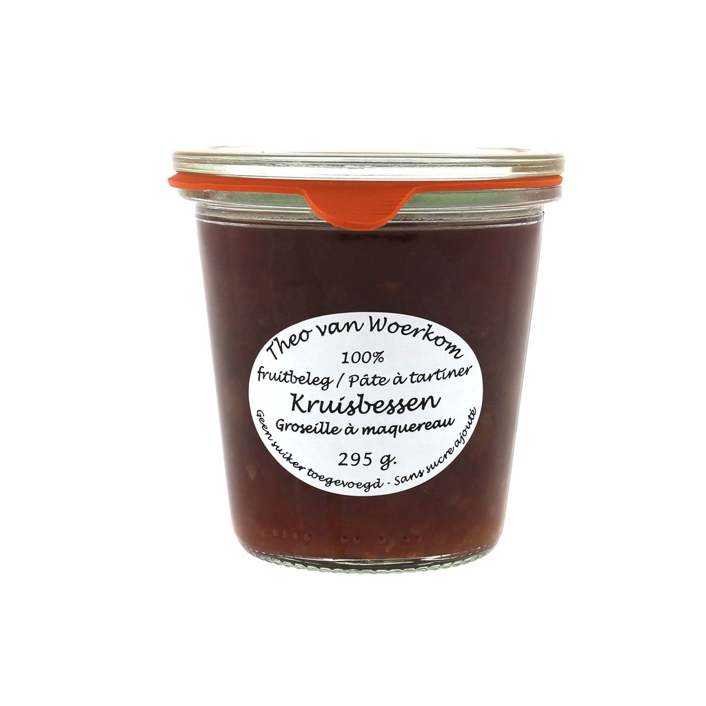 Theo van Woerkom - Fruitbeleg Kruisbessen 295 g      