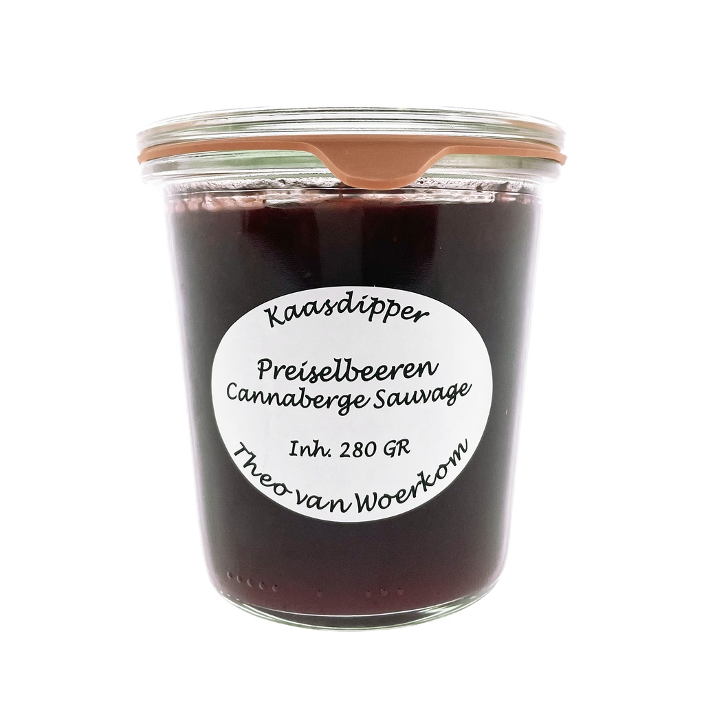 Theo van Woerkom - Kaasdipper Preiselbeeren 280 g