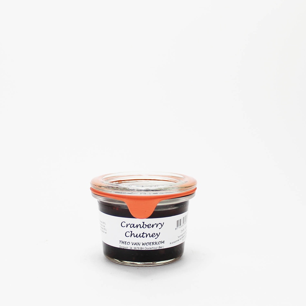 Theo van Woerkom - Mini Weckpotje Cranb Chutney 80 g    