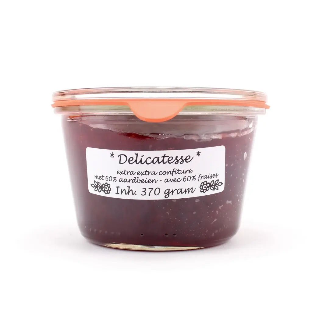 Theo van Woerkom - Aardbeien Delicatesse 370 g     