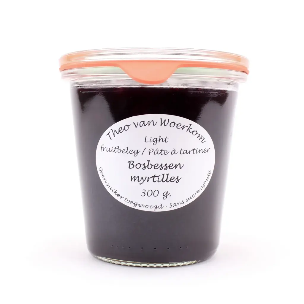 Theo van Woerkom - Bosbessen Light 300 g     