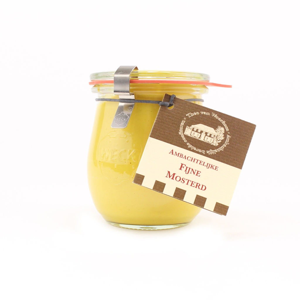 Theo van Woerkom - Fijne Naturel Mosterd 200 ml