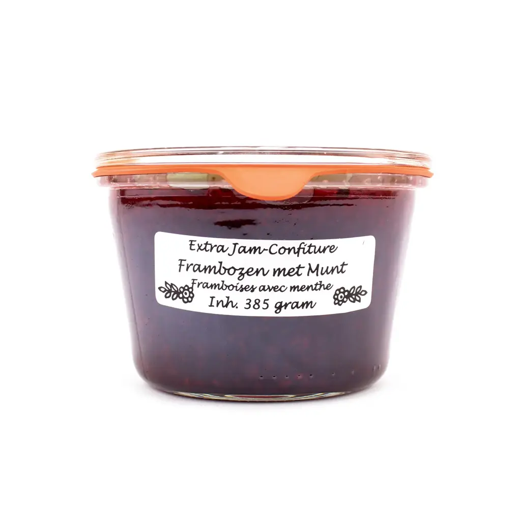 Theo van Woerkom - Frambozen met Munt 385 g