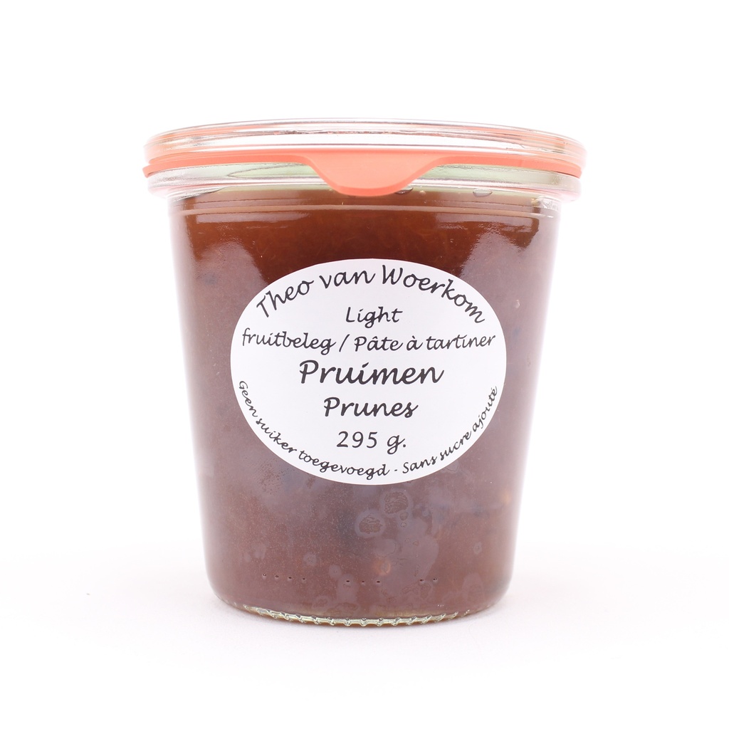 Theo van Woerkom - Rode pruimen light 295 g    