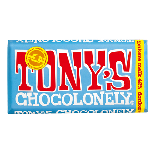 Tony's Chocolonely - Donkere Melk 180 g     