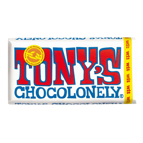 Tony's Chocolonely - Wit 180 g      