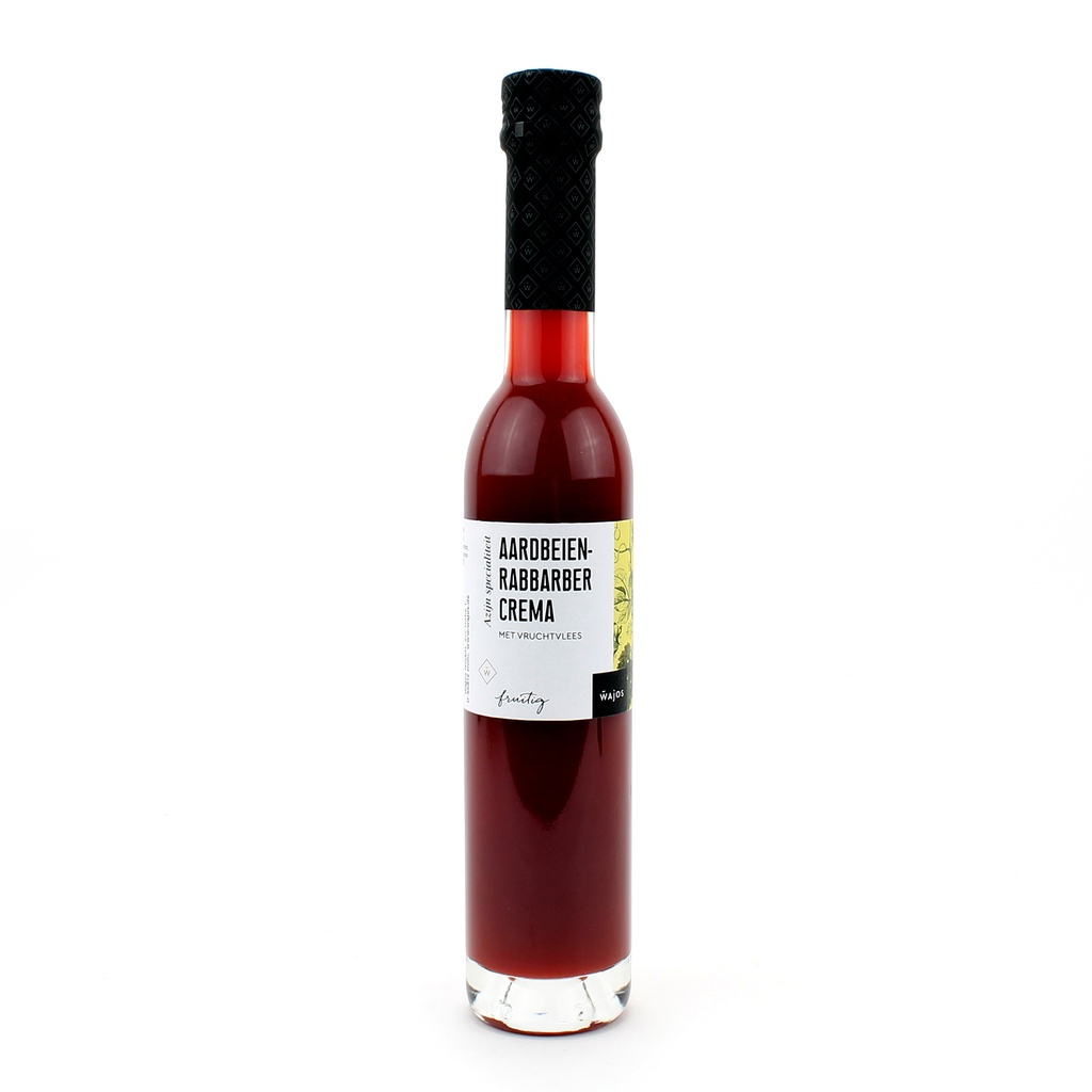 Wajos - Crema di frutta Rabarber Aardbei 250 ml