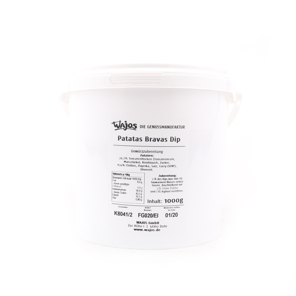 Wajos - Dip patatas bravas 1 kg