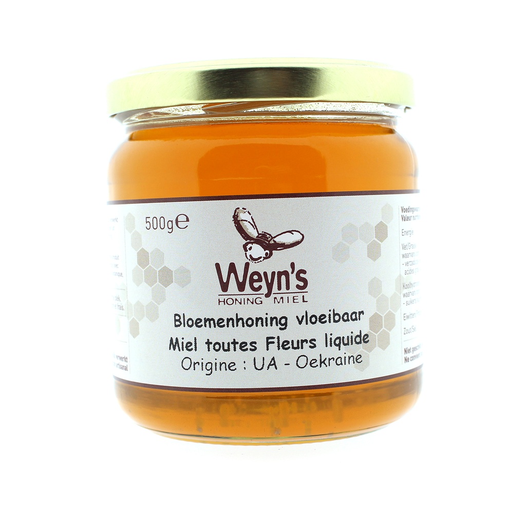 Weyn's - Bloemenhoning vloeibaar 500 g 