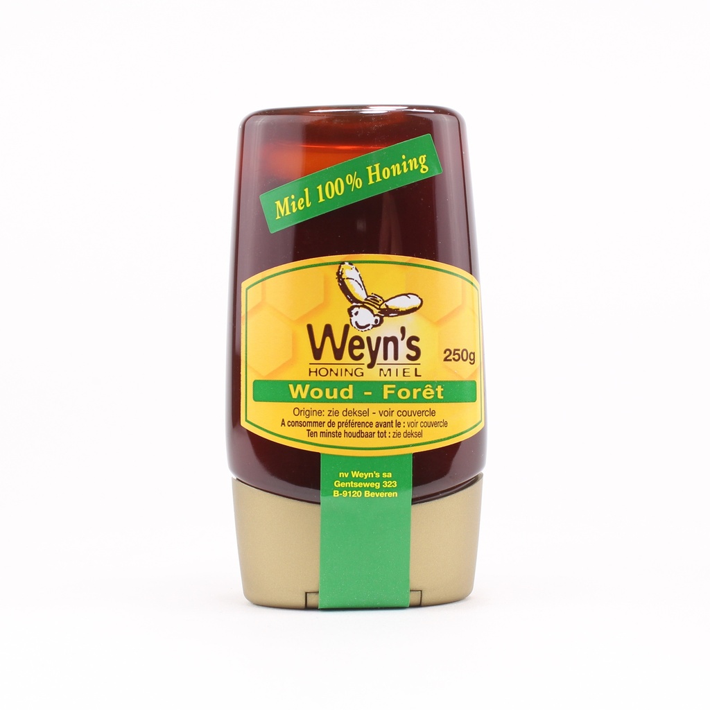 Weyn's - Woud honing vloeibaar pet 250 g    